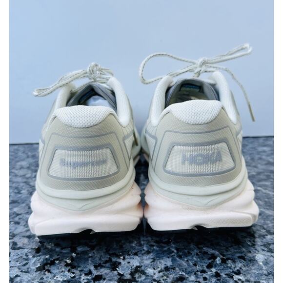Hoka One One x SUPERVSN Clifton One 9 Ice Gray Men’s Size 11/ Women’s 12 main image 8